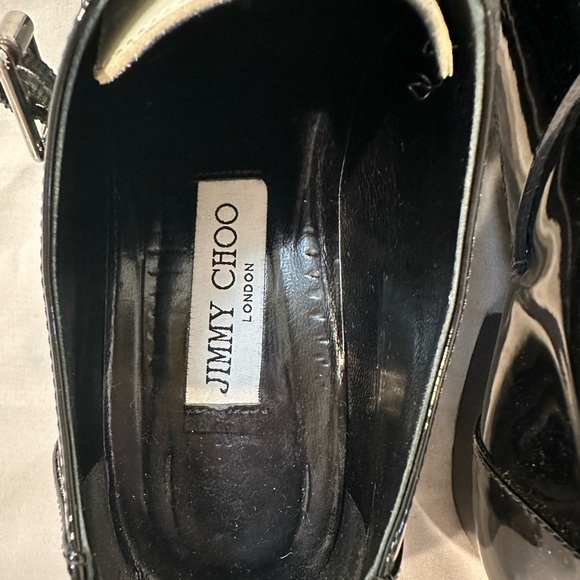 Jimmy Choo white black monk strap loafer - Picture 6 of 15